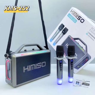 Loa Bluetooth Karaoke Kimiso 2 Micro Không Dây Cao Cấp, Đèn Led Theo Nhạc, Bắt Giọng, Lọc Âm, BH 12T