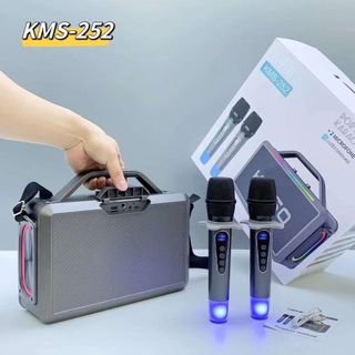 Loa Bluetooth Karaoke Kimiso 2 Micro Không Dây Cao Cấp, Đèn Led Theo Nhạc, Bắt Giọng, Lọc Âm, BH 12T