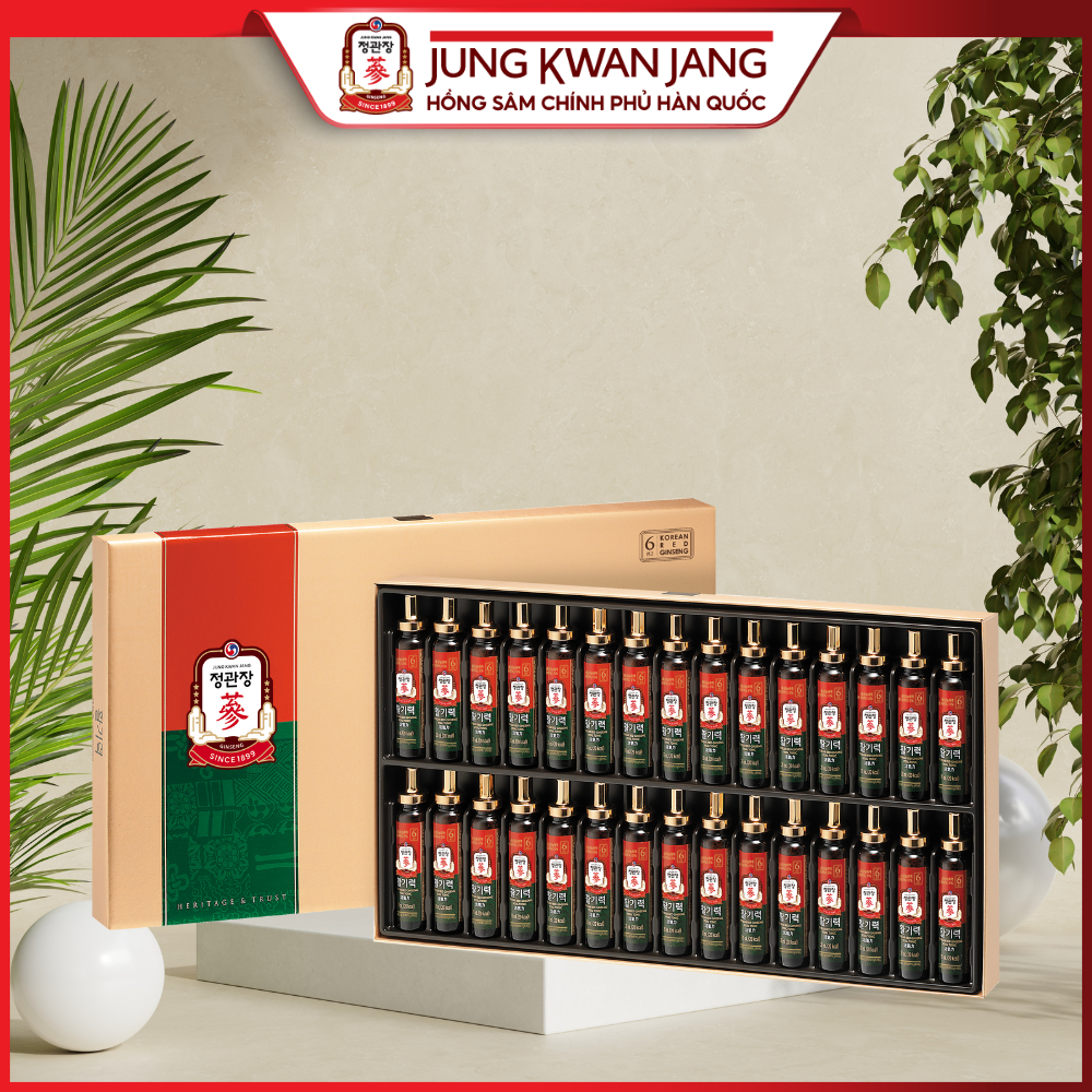 Ảnh Nước Uống Hồng Sâm KGC Jung Kwan Jang Vital Tonic (Hwal Gi Ruk) (20ml x 30 Ống) 3