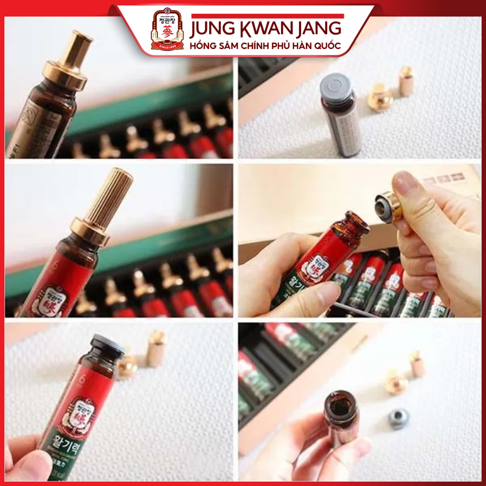 Ảnh Nước Uống Hồng Sâm KGC Jung Kwan Jang Vital Tonic (Hwal Gi Ruk) (20ml x 10 Ống) 4