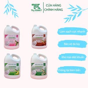 NƯỚC RỬA CHÉN KHÁNG KHUẨN VINAWA 3.8KG HÀNG CHÍNH HÃNG