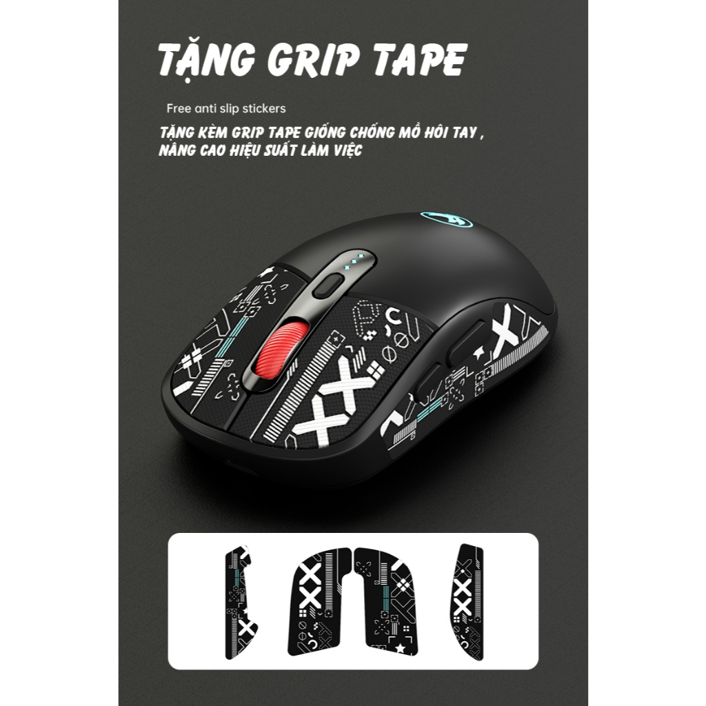 Chuột Máy Tính không dây Bluetooth siêu nhẹ F20 Siêu Chip PAW3212 , DPI 3200 Pin Liên tục 50h | BigBuy360 - bigbuy360.vn