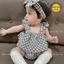 Set bodysuit kèm mũ tặng kèm tất / vớ cho Bé Gái cover Hàn Quốc Ikii, Uhorang, Monbee