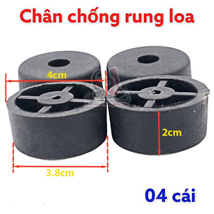 Chân đế loa chống rung 04 cái, Bán chân đinh chống rung cho loa Chân ...