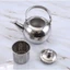 Ấm đun trà, ấm pha trà có lõi lọc, chất liệu inox, dung tích 600ml