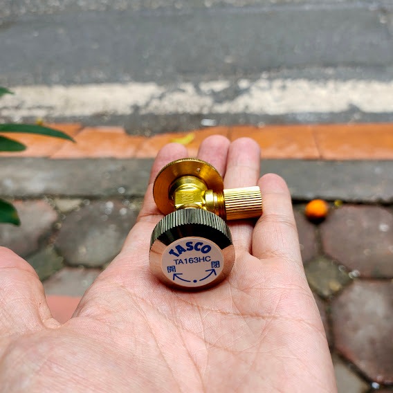 VAN BÌNH GA R600A MINI TASCO MADE IN JAPAN TA163HC