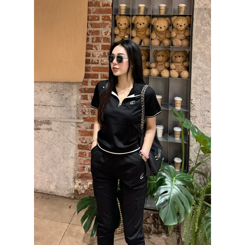 Bộ nữ mùa hè CECHILL chất Umi lạnh thoáng mát thoải mái, Bộ mặc nhà nữ ...