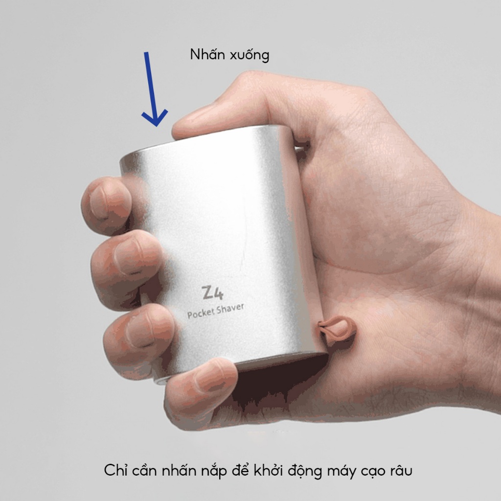 Ảnh Máy cạo râu Enchen Z4 đầu cạo 2D ẩn, thân nhôm chống nước IPX7, 18 lưỡi dao kép tự mài - BH 6 tháng 4