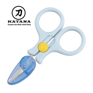 Kéo cắt móng tay cao cấp Nhật trẻ em KAI KF0116 (màu xanh)