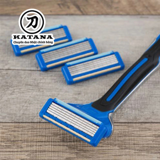 Đầu lưỡi dao cạo kép axia 8 chiếc 1 gói BSE-8AX2 KAI GA0016X2 Cạo Râu