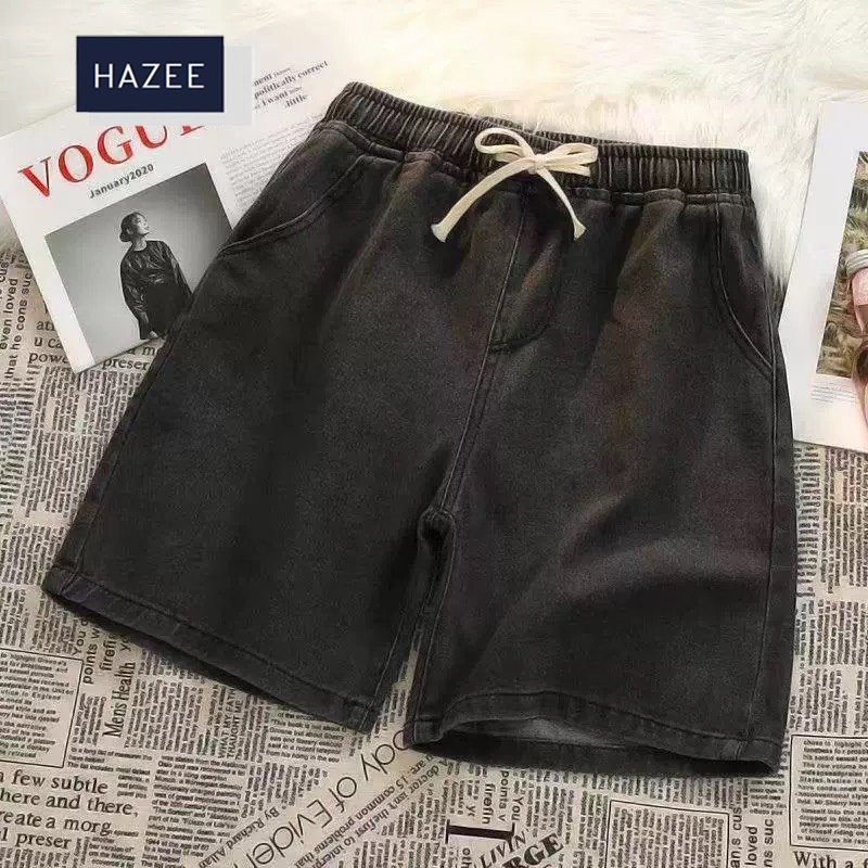 Quần Short Jeans Nam HAZEE – Mẫu Hot Trend, Đẹp Chuẩn Form, Co Giãn Thoải Mái, Mặc Hè Cực Mát