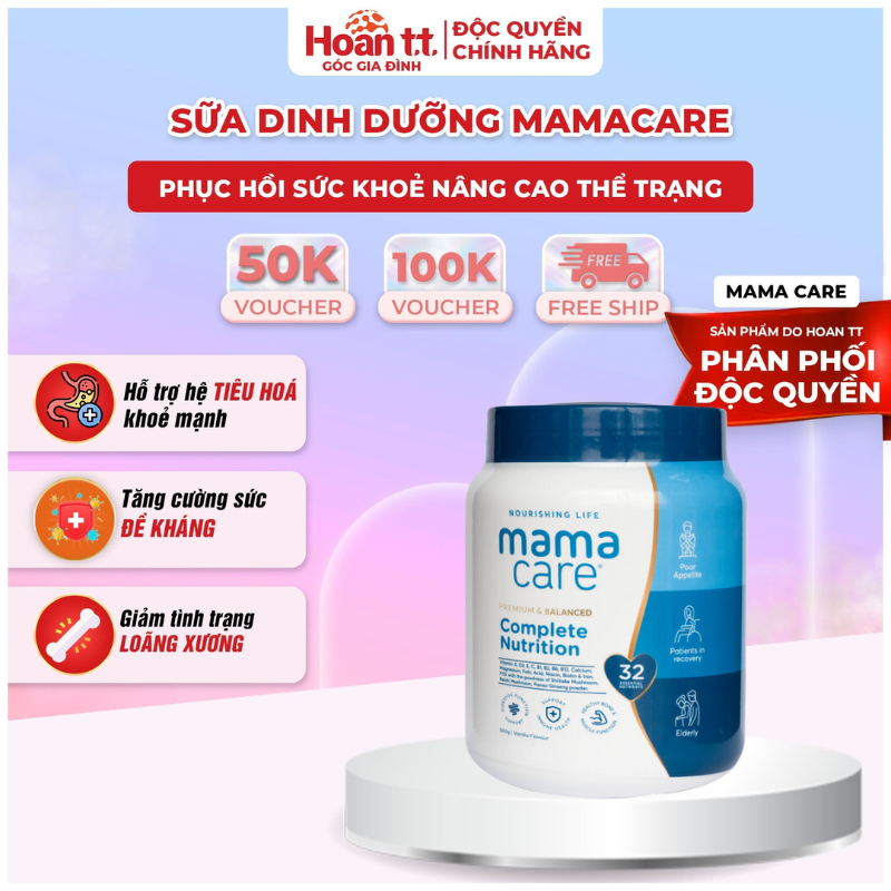 Sữa Dinh Dưỡng Mama Care Complete Nutrition Dành Cho Người Lớn - Sữa ...