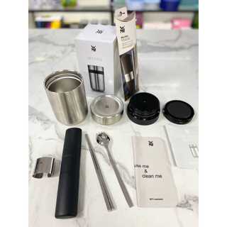 HCM Hộp giữ nhiệt WMF My2go 2 ngăn kèm Set đũa thìa và hộp đựng tiện lợi cao cấp GermanySnT