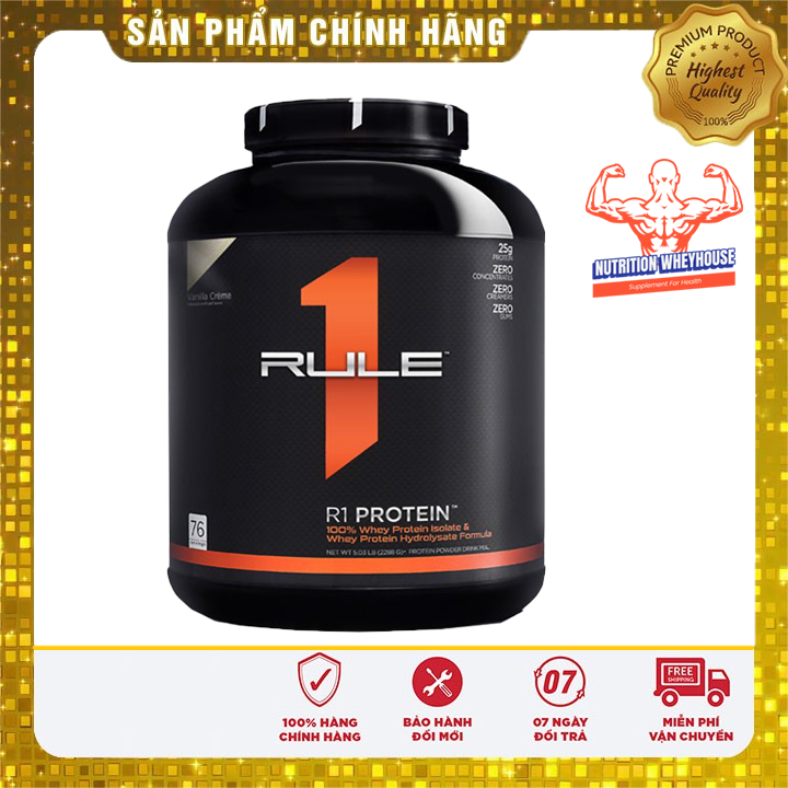 SỮA TĂNG CƠ RULE 1 PROTEIN ISOLATE 5LBS - CHÍNH HÃNG | Shopee Việt Nam