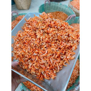500Gram Tôm Khô thẻ thiên nhiên cà mau size vừa M305, Không Chất Bảo Quản, già dinh dưỡng.