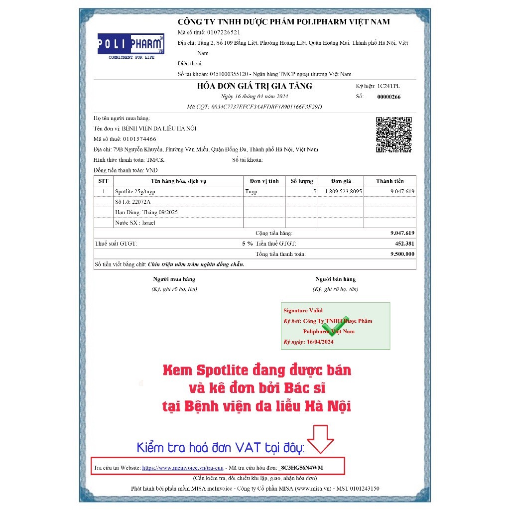 Ảnh Kem Spotlite - Dưỡng Sáng, Ngừa Lão Hóa, Phục Hồi Và Làm Mờ Thâm Nám Tàn Nhang 4