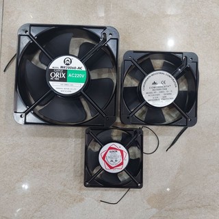 Quạt Hút Gió SUNON 220V Có Lưới Bảo Vệ, Quạt Tản Nhiệt Tủ Điện, Thông Gió Công Nghiệp 12-15-20cm
