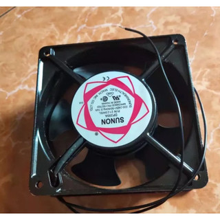 Quạt Hút Gió SUNON 220V Có Lưới Bảo Vệ, Quạt Tản Nhiệt Tủ Điện, Thông Gió Công Nghiệp 12-15-20cm