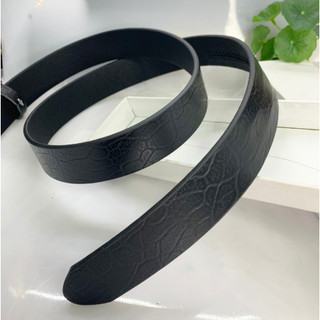 Dây nịt thắt lưng nam da bò nguyên tắm dây không mặt khóa hai màu đen và nâu bản rộng 3,5cm thatlungvidanamnu