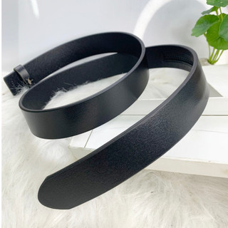 Dây nịt thắt lưng nam da bò nguyên tắm dây không mặt khóa hai màu đen và nâu bản rộng 3,5cm thatlungvidanamnu