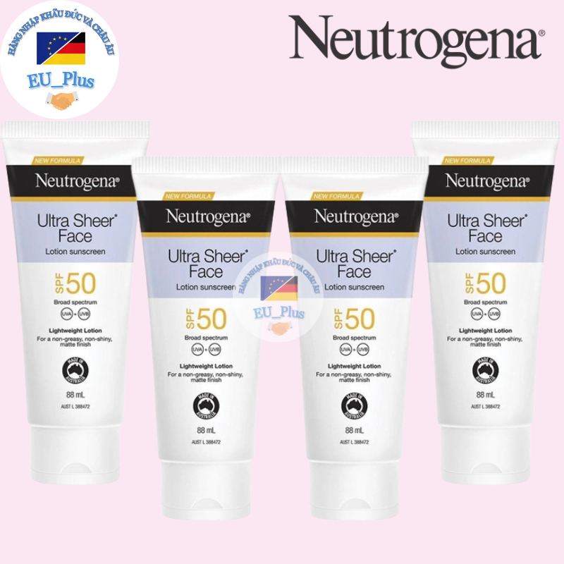 Kem Chống Nắng Neutrogena Ultra Sheer Face Spf50 88ml Úc Shopee