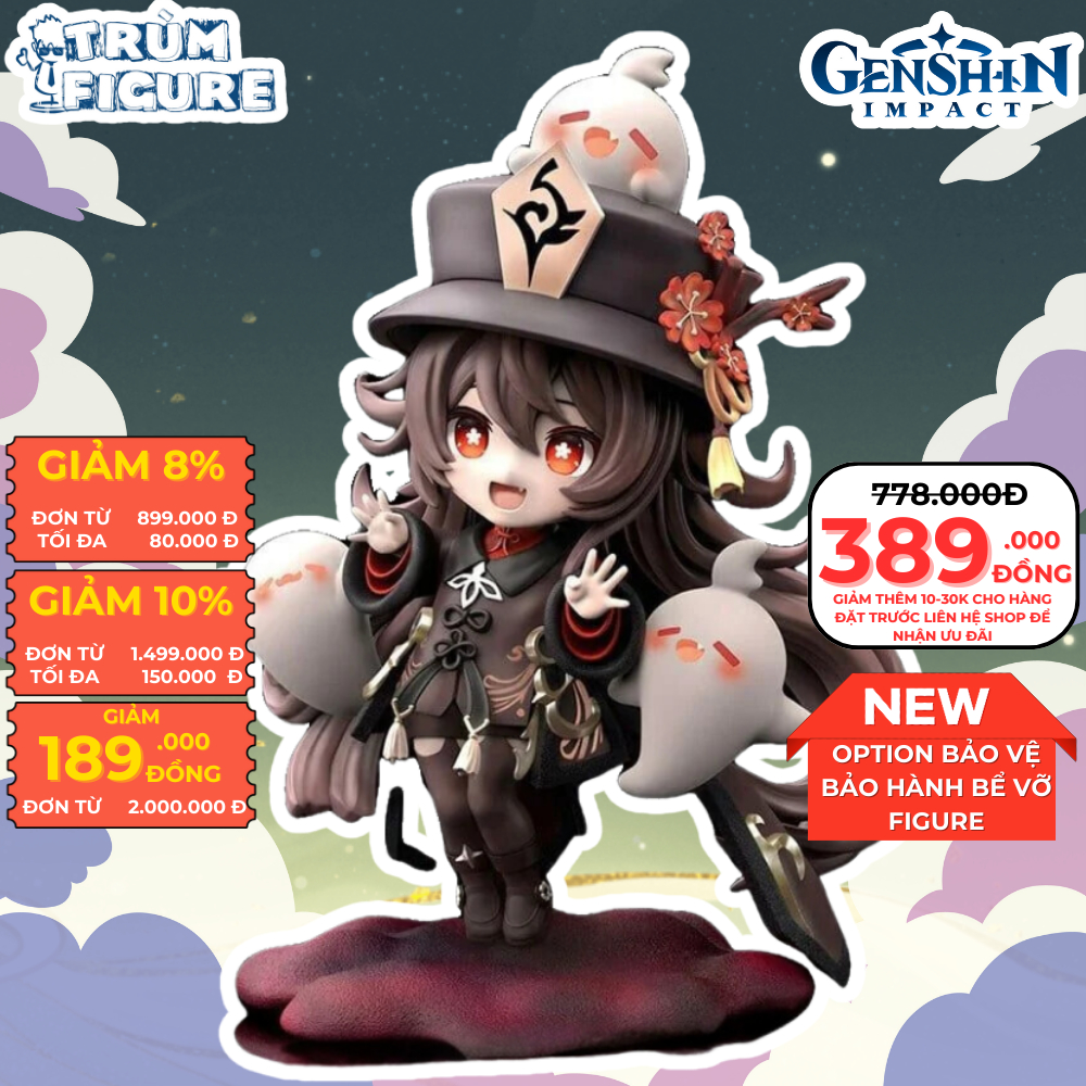 Mô Hình, Figure Hutao Chibi Genshin impact - Full Box Trùm Figure ...