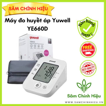 Máy đo huyết áp Yuwell YE660D hàng chính hãng giá tốt