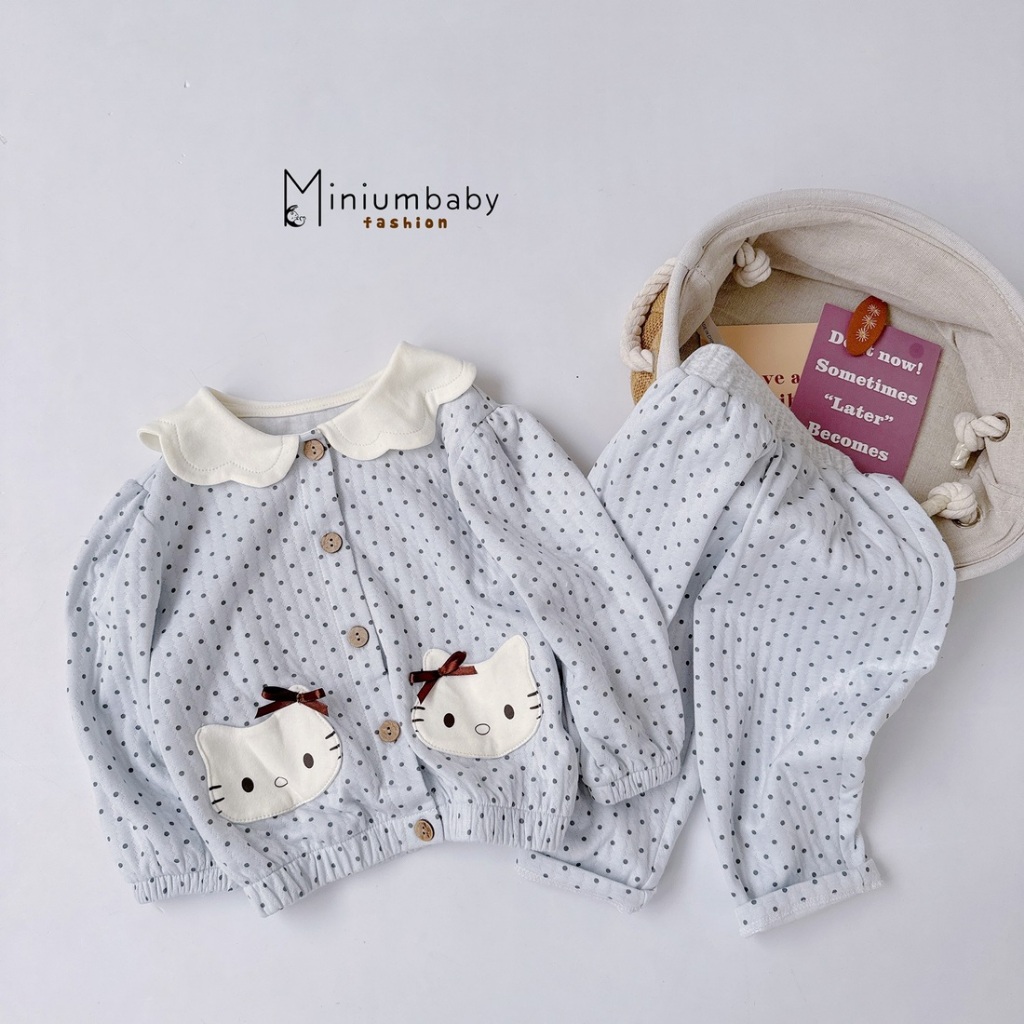 Xả kho - Bộ đồ bé trai, bộ đồ bé gái đồng giá, hàng thiết kế cao cấp size 80 cho bé 1-2 tuổi, 8-11kg Miniumbaby