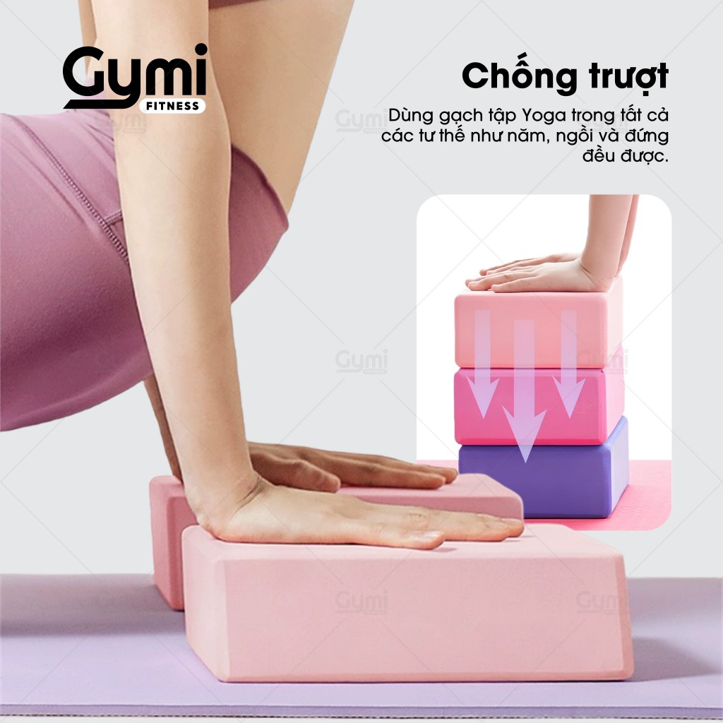 Gạch Yoga EVA Hoa Văn Mandala Khối Lượng 180g, Yoga Block, Dụng Cụ Tập Yoga Tại Nhà - GachYoga-HoaVan