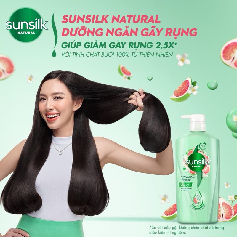 Dầu Gội Bưởi Sunsilk Natural Hương Thiên Nhiên 650g