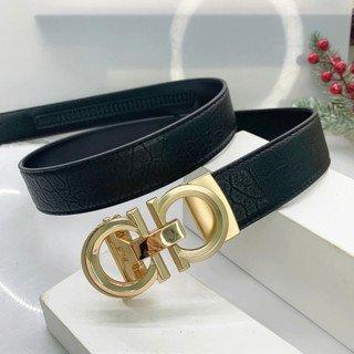 Thắt lưng da bò thật khóa dây tự động cao cấp mặt khóa hợp kim chống gỉ chữ a bản dây 3,5cm