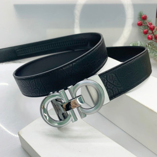 Thắt lưng da bò thật khóa dây tự động cao cấp mặt khóa hợp kim chống gỉ chữ a bản dây 3,5cm
