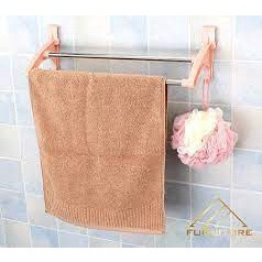 Miếng dán nhựa tường chữ U thay thế cho kệ nhựa, móc dán dự phòng siêu chắc.