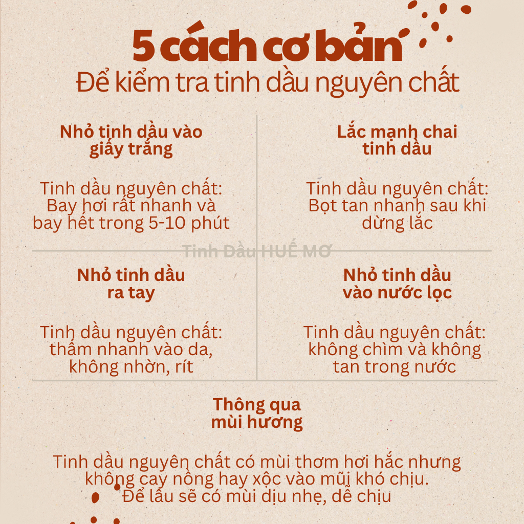Tinh dầu Quế nguyên chất HUẾ MƠ - Giảm đau nhức xương khớp, cảm cúm, đuổi côn trùng, khử mùi - 30ml