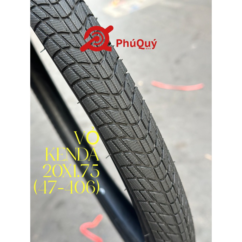 VỎ XE ĐẠP KENDA 20x1.75 (47-406)