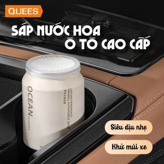 Sáp nước hoa Ô Tô QUEES CUP cao cấp - Khử mùi nội thất xe hơi - Thơm dịu nhẹ - Chống say xe - Sáp thơm ô tô