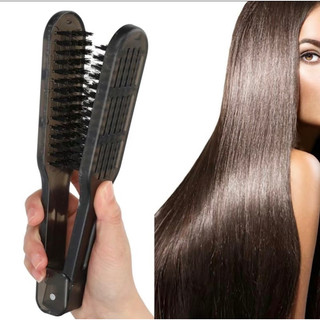 (Chính Hãng) Kẹp Duỗi Tóc, Là Tóc nhựa chịu nhiệt cao cấp thoáng khí