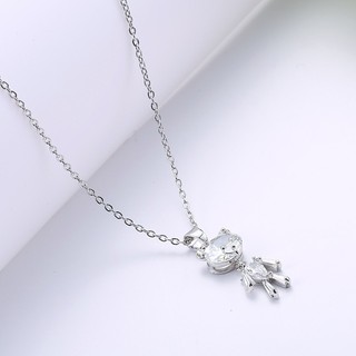 Dây chuyền nữ LAMY Crystal Teddy Bear Necklace 6391