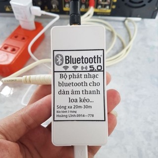 bluetooth thu phát nhạc dành cho amply vang mixer loại cấm nguồn 5v trực tiếp(giá không kèm cóc sạc)