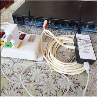 bluetooth thu phát nhạc dành cho amply vang mixer loại cấm nguồn 5v trực tiếp(giá không kèm cóc sạc)