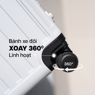 Vali Khoá Khung MIAvn Du Lịch Pisani URI - Size 20/24/28 Inch, Nhựa PC Cao Cấp, Bền Bỉ Chống Bể, Số TSA Bảo Mật Cao