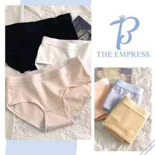 Set 5 Quần lót nữ cotton trơn thoáng khí Empress, Combo 5 Quần chip nữ co giãn kháng khuẩn 141