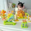 Vịt Leo Cầu Thang Công Viên Cầu Trượt Vịt Vàng Đồ Chơi Vịt Leo Thang Kết Hợp Đường Hầm Đu Quay - BỐ KHỦNG LONG