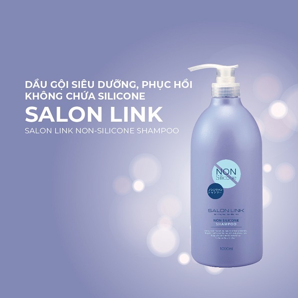 Dầu Gội Giúp Phục Hồi Và Dưỡng Tóc Không Chứa Silicone Salon Link Non Silicone Shampoo (1000mL)