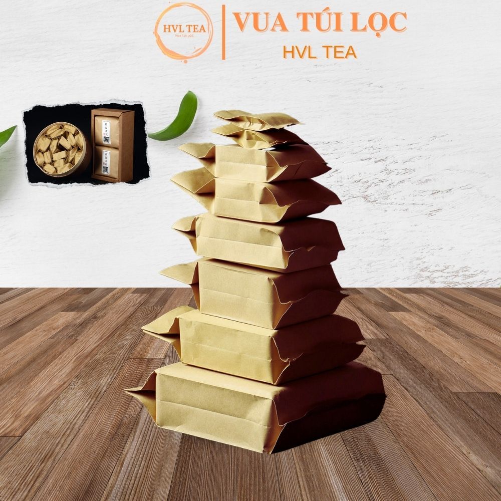 Túi đựng trà Kraft tráng nhôm, nhiều kích thước, đựng trà khô, 50 túi ...