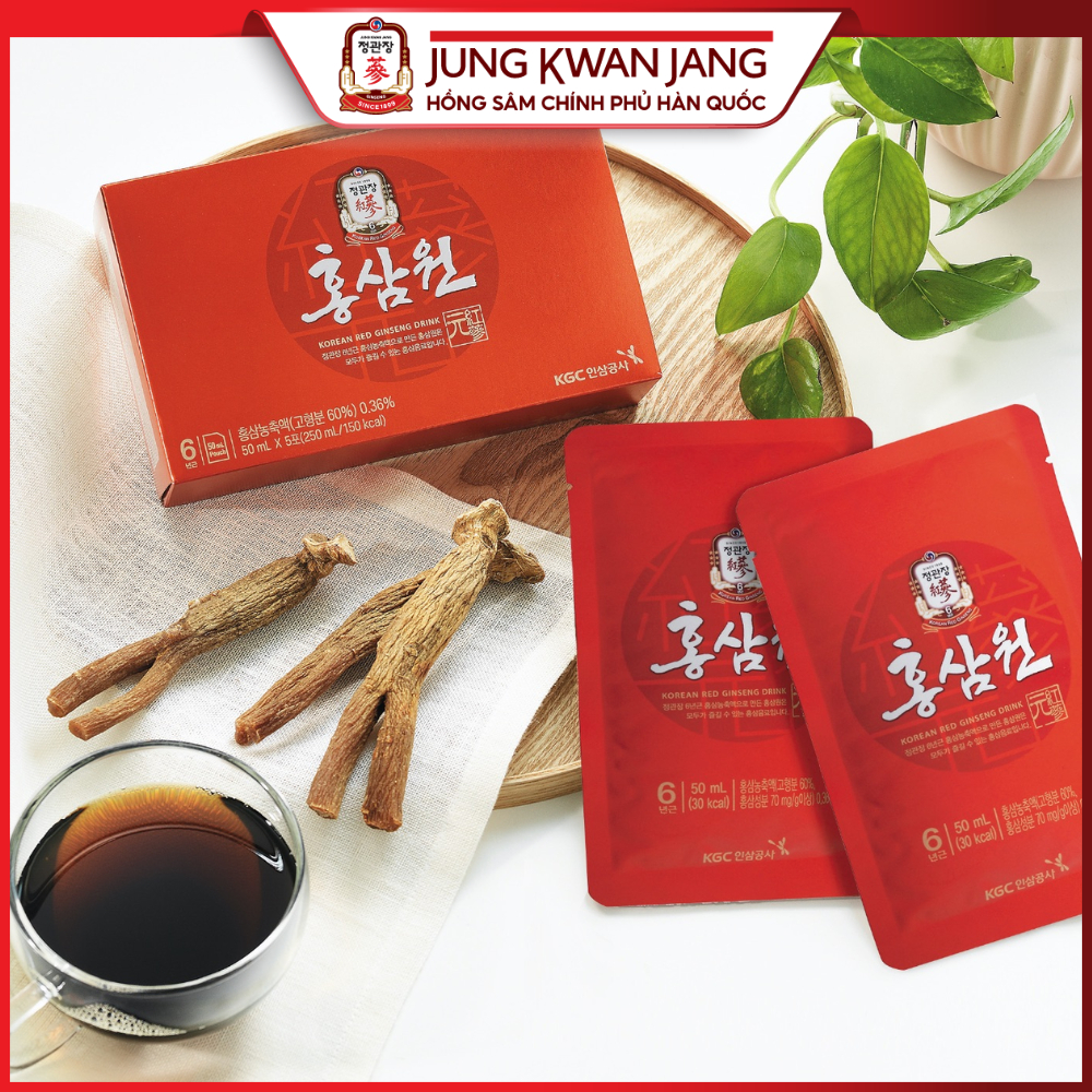 Ảnh Nước Hồng Sâm Won KGC Jung Kwan Jang (70ml x 30 gói) 4