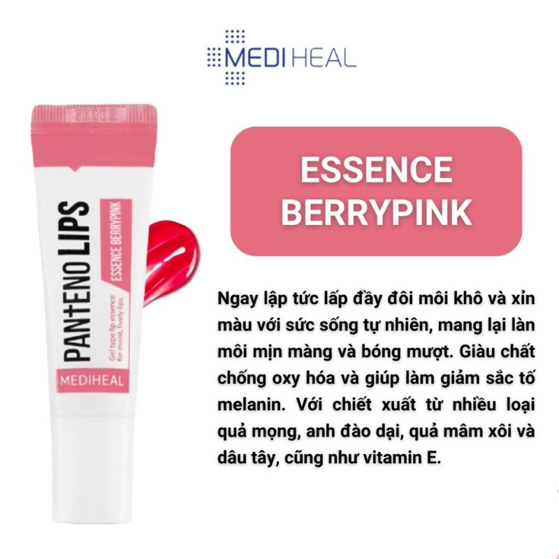 Ảnh Son Dưỡng Mediheal Labocare Panteno Lips Cho Môi Khô Nứt Nẻ, Thâm, Bợt Màu, Nhợt Nhạt Hàn Quốc 10ml 3