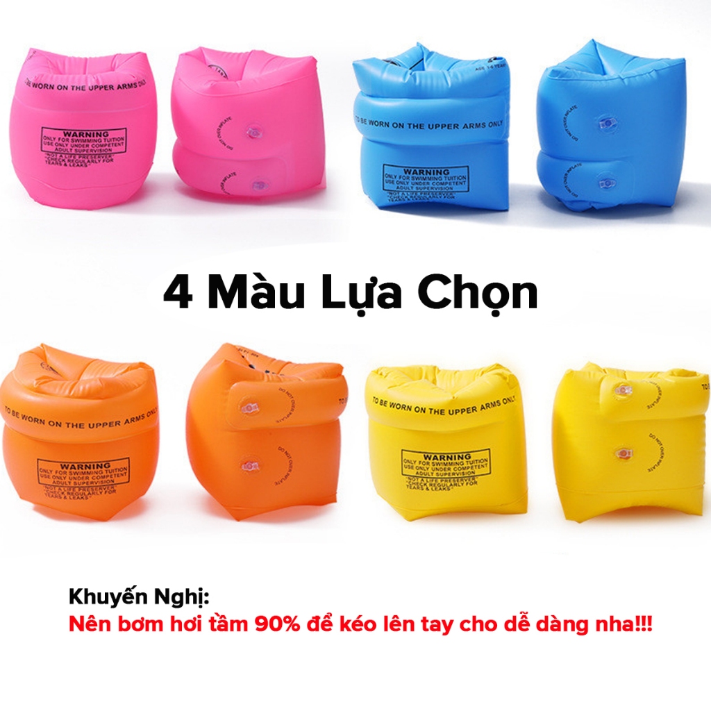 Ảnh Phao Tay Tập Bơi Size Lớn, Dày Sử Dụng Lâu Bền – 2 Chiếc Phao Tay Cho Cả Người Lớn và Trẻ Em Hãng Amalife 4