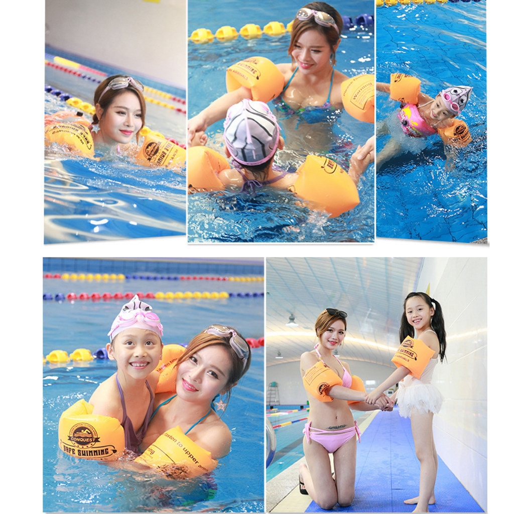 Ảnh Phao Tay Tập Bơi Size Lớn, Dày Sử Dụng Lâu Bền – 2 Chiếc Phao Tay Cho Cả Người Lớn và Trẻ Em Hãng Amalife 3