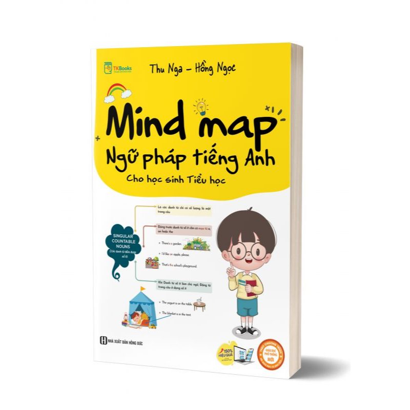 Sách - Combo Mindmap cho học sinh tiểu học - Từ vựng + Ngữ pháp - Lẻ/combo tùy chọn